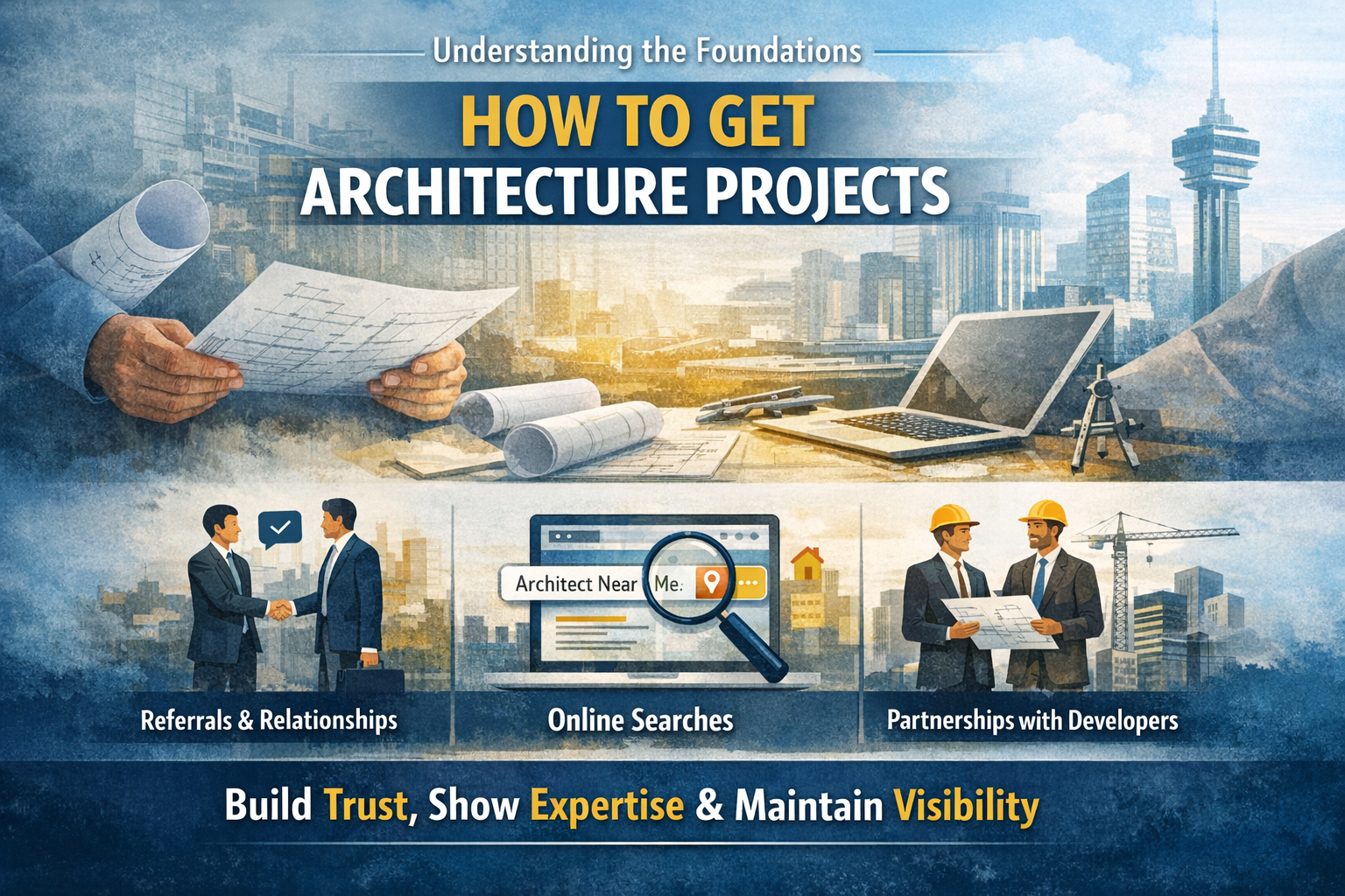 How to Get Architecture Projects | Tips for Architects